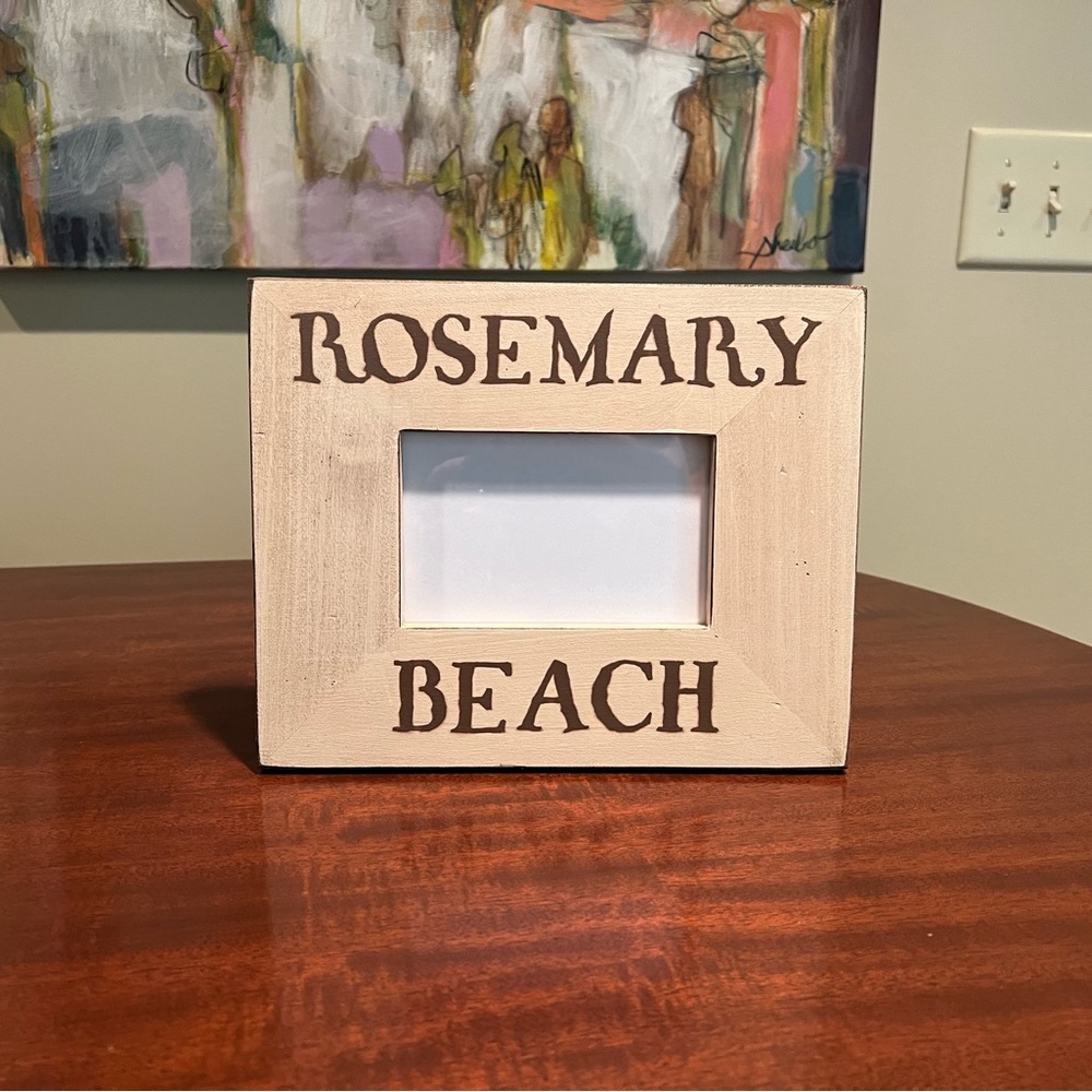 Rosemary Beach Picture Frame